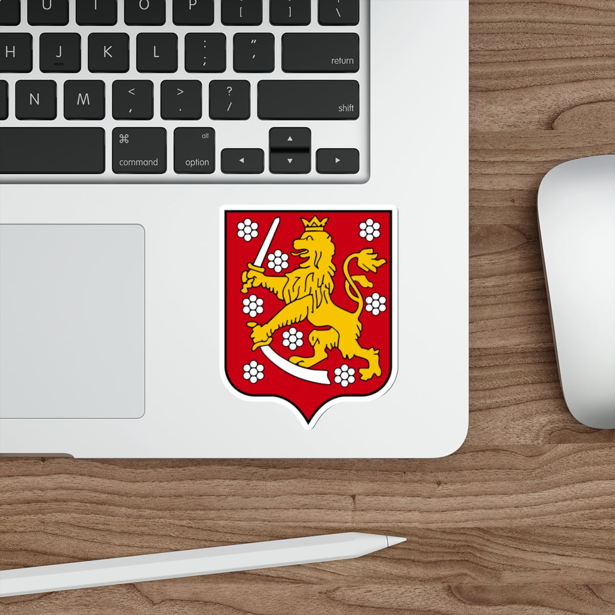 Coats of arms of the Grand Duchy of Finland STICKER Vinyl Die-Cut Decal-The Sticker Space