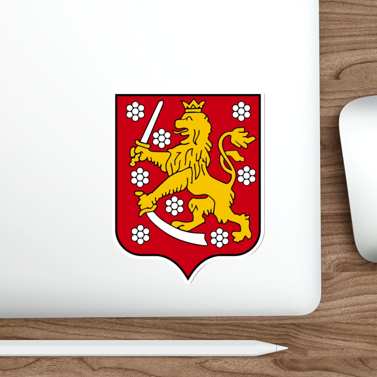 Coats of arms of the Grand Duchy of Finland STICKER Vinyl Die-Cut Decal-The Sticker Space