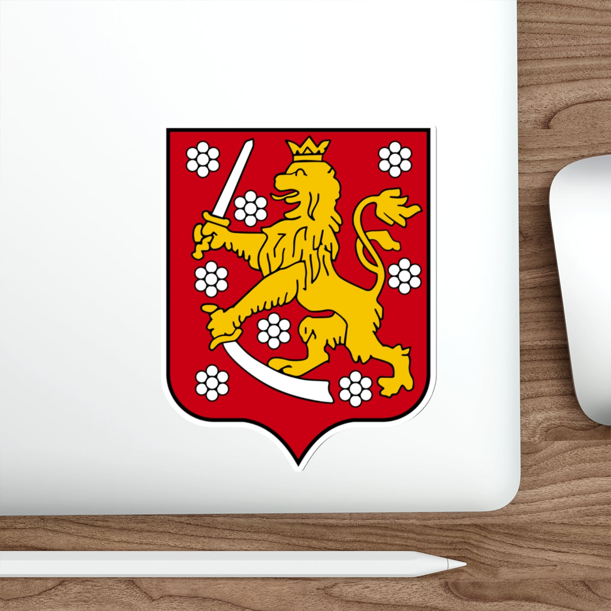 Coats of arms of the Grand Duchy of Finland STICKER Vinyl Die-Cut Decal-The Sticker Space