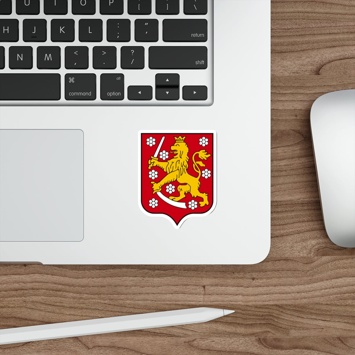 Coats of arms of the Grand Duchy of Finland STICKER Vinyl Die-Cut Decal-The Sticker Space