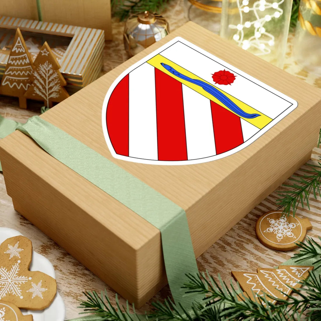 Coats of arms of the House of Orsini (Italy) (Coat of Arms) STICKER Vinyl Kiss-Cut Decal - The Sticker Space