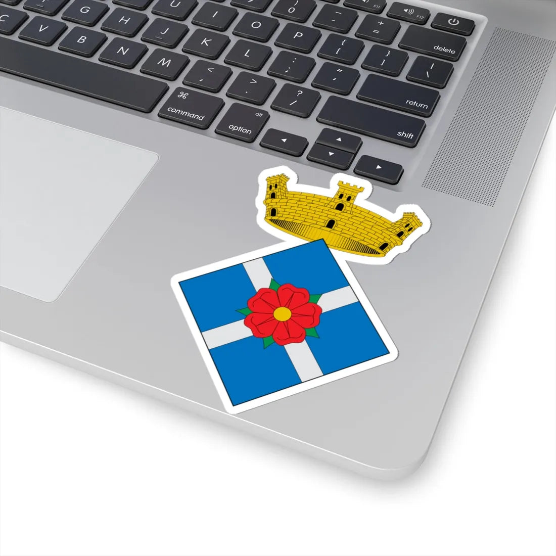 Coats of arms of Vilanova de lAguda (Spain) (Coat of Arms) STICKER Vinyl Kiss-Cut Decal - The Sticker Space