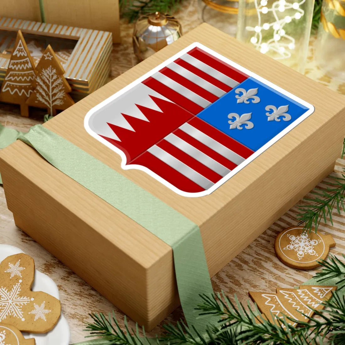 Cobbenbosch wapen (Belgium) (Coat of Arms) STICKER Vinyl Kiss-Cut Decal - The Sticker Space