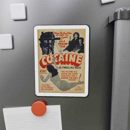 COCAINE (THE PACE THAT KILLS) 1935 Movie Poster - Die-Cut Magnet-The Sticker Space