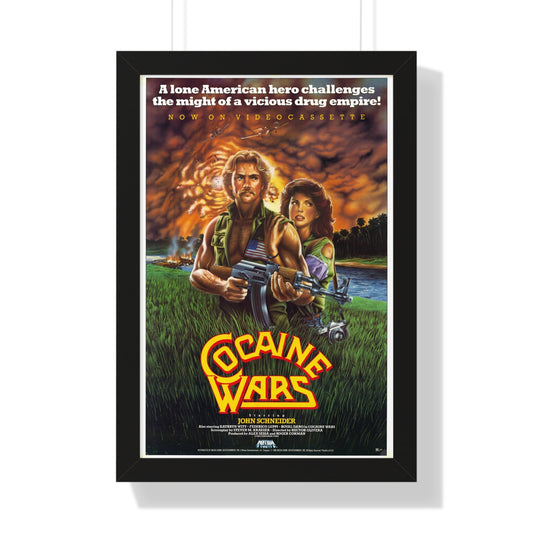 COCAINE WARS 1985 - Framed Movie Poster-16″ x 24″-The Sticker Space