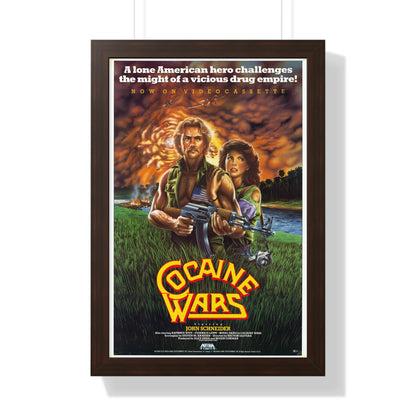 COCAINE WARS 1985 - Framed Movie Poster-16″ x 24″-The Sticker Space