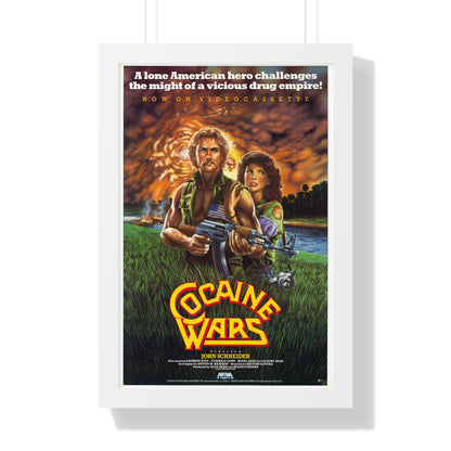 COCAINE WARS 1985 - Framed Movie Poster-16″ x 24″-The Sticker Space