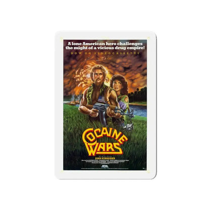 COCAINE WARS 1985 Movie Poster - Refrigerator Magnet 6 Inch - The Sticker Space