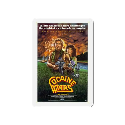 COCAINE WARS 1985 Movie Poster - Refrigerator Magnet - The Sticker Space