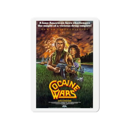 COCAINE WARS 1985 Movie Poster - Refrigerator Magnet - The Sticker Space