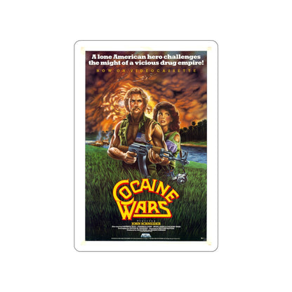 COCAINE WARS 1985 Movie Poster STICKER Vinyl Die-Cut Decal-6 Inch-The Sticker Space