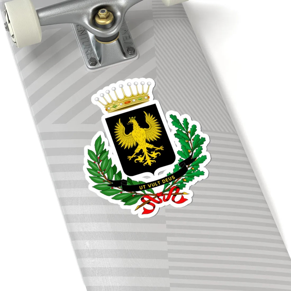 Cocconato-Stemma (Italy) (Coat of Arms) STICKER Vinyl Kiss-Cut Decal - The Sticker Space