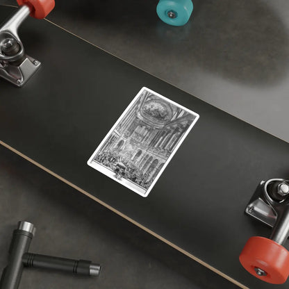 SKU:11750111563680071791 Sticker types:White Shape:Die-Cut Sizes:5" × 5"