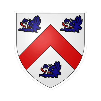 Cochrane arms (Scotland) (Coat of Arms) STICKER Vinyl Kiss-Cut Decal 3 Inch White - The Sticker Space