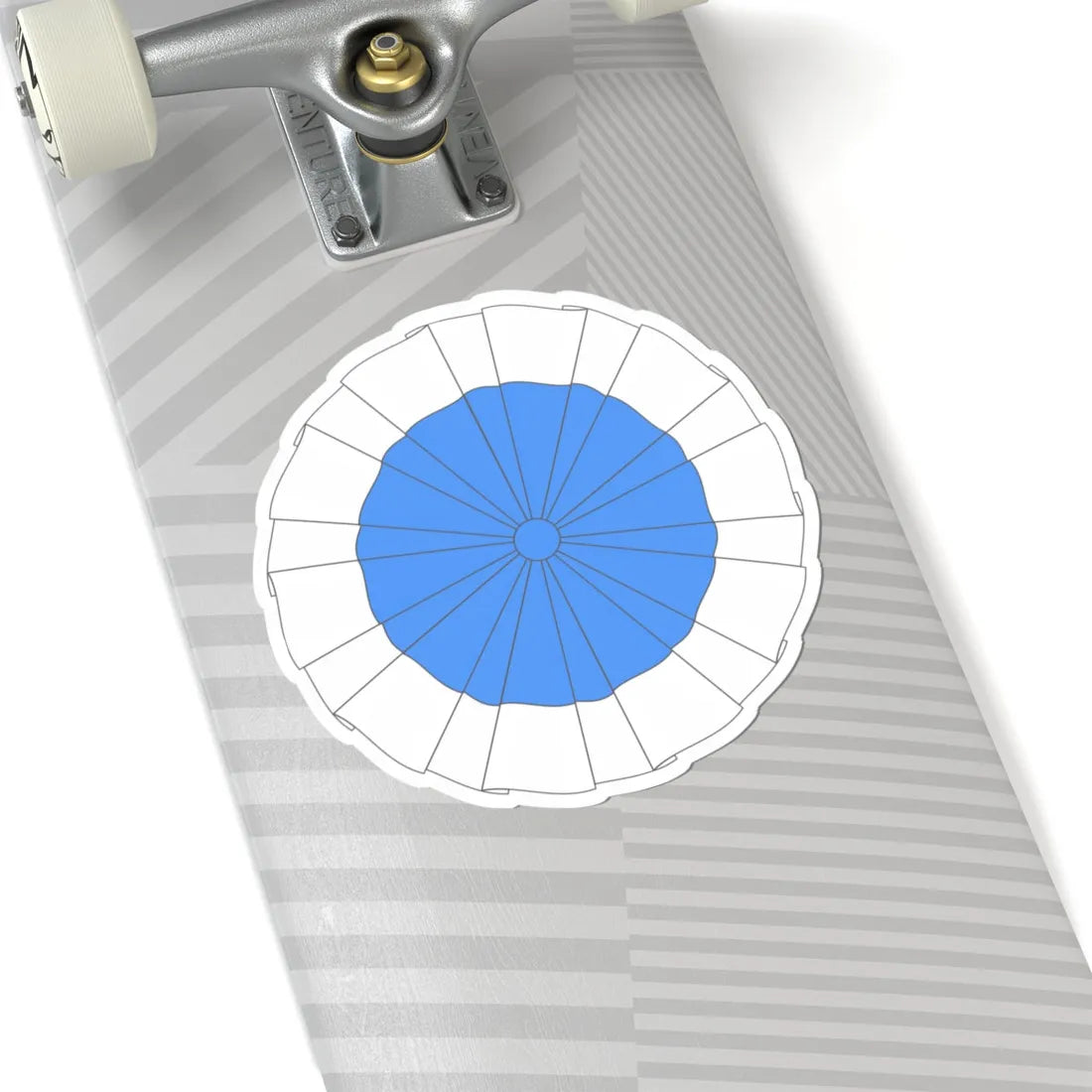 Cockade of Greece 1833 (Greece) (Coat of Arms) STICKER Vinyl Kiss-Cut Decal - The Sticker Space