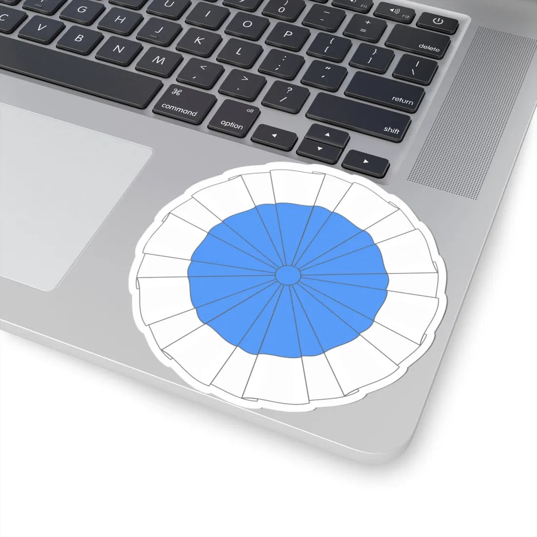 Cockade of Greece 1833 (Greece) (Coat of Arms) STICKER Vinyl Kiss-Cut Decal - The Sticker Space