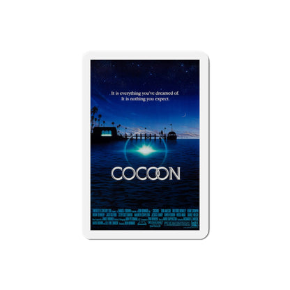 Cocoon 1985 Movie Poster Die-Cut Magnet-2" x 2"-The Sticker Space