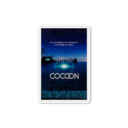 Cocoon 1985 Movie Poster Die-Cut Magnet-3" x 3"-The Sticker Space