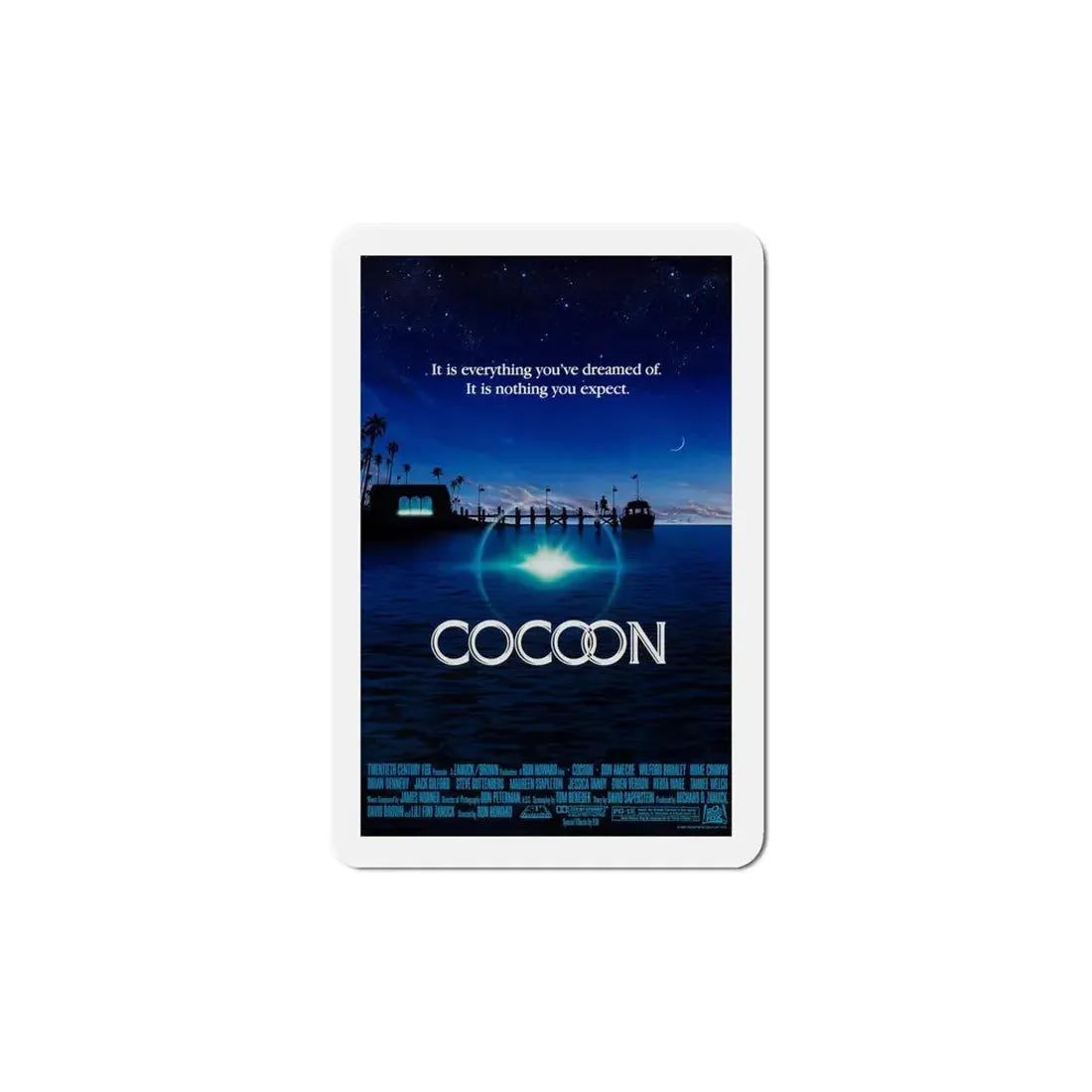 Cocoon 1985 Movie Poster Refrigerator Magnet 6 Inch - The Sticker Space