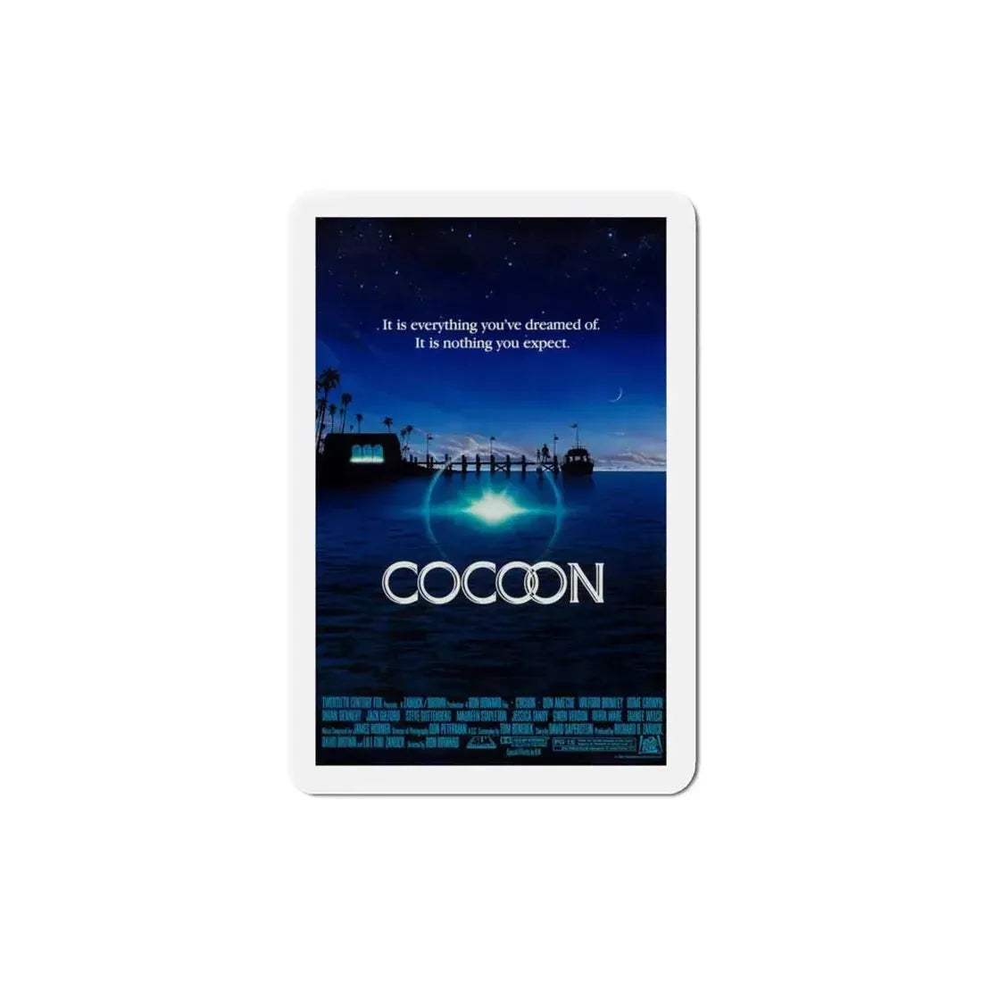Cocoon 1985 Movie Poster Refrigerator Magnet - The Sticker Space