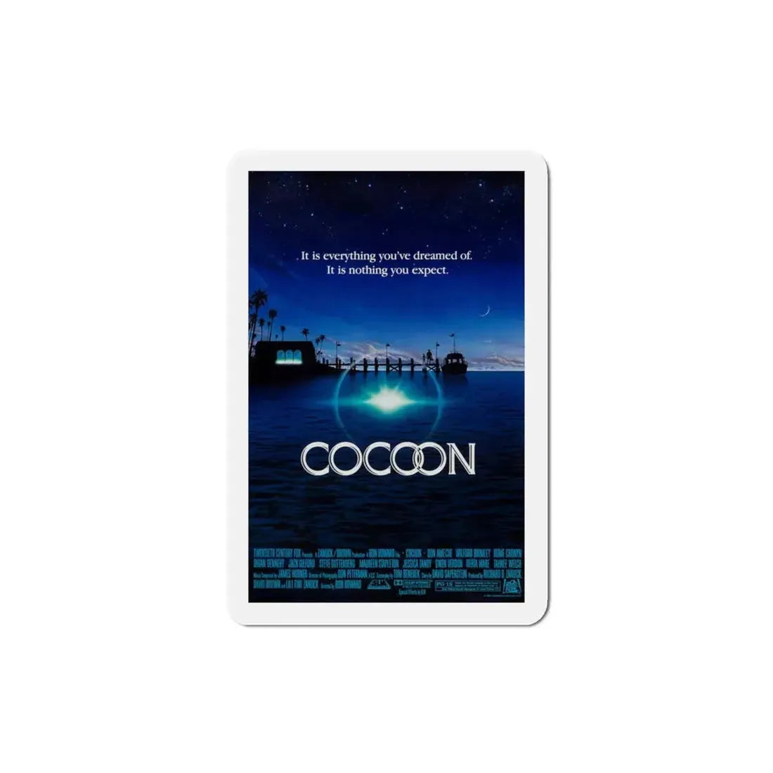 Cocoon 1985 Movie Poster Refrigerator Magnet - The Sticker Space