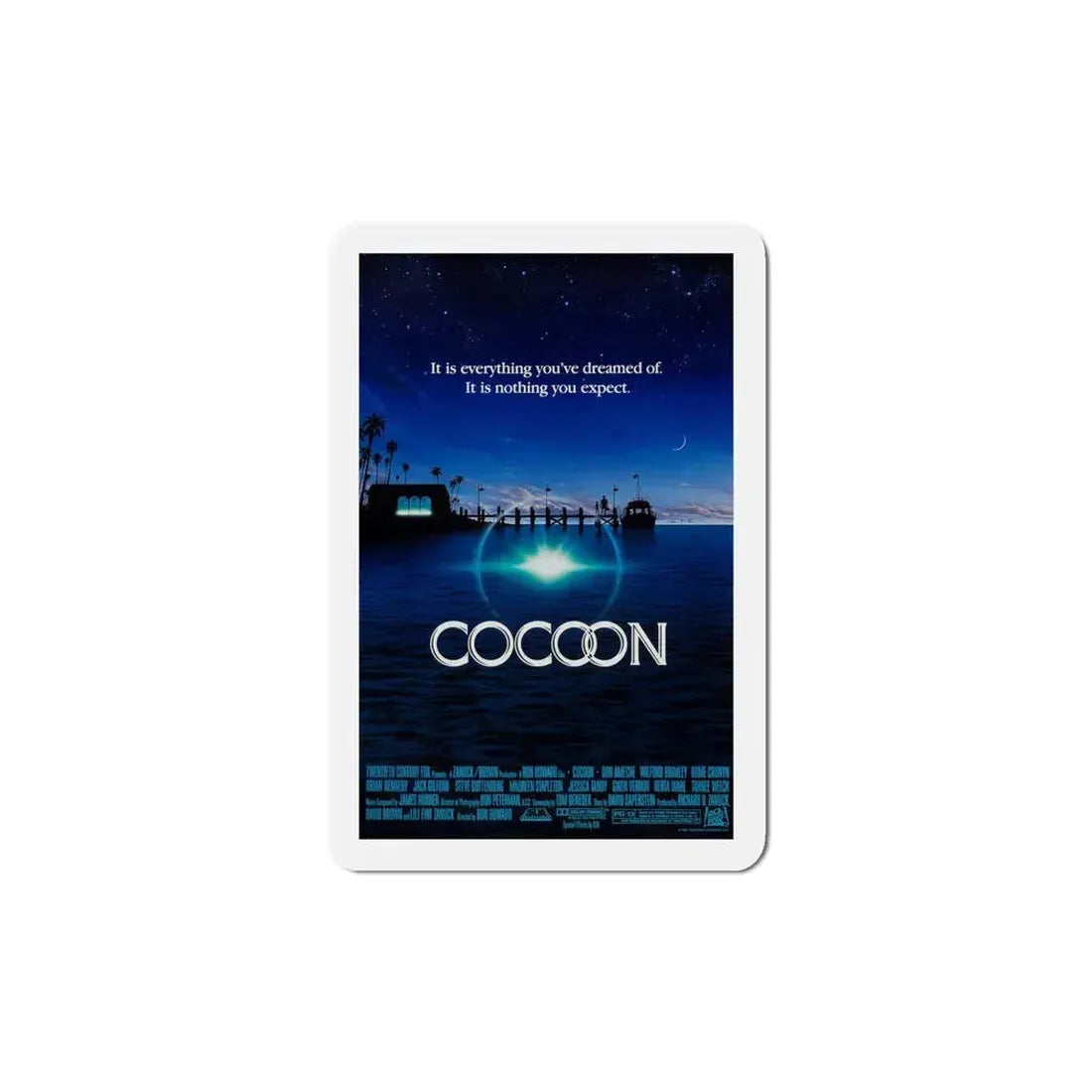 Cocoon 1985 Movie Poster Refrigerator Magnet - The Sticker Space