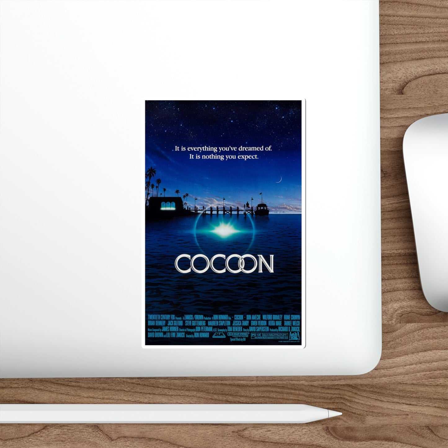 Cocoon 1985 Movie Poster STICKER Vinyl Die-Cut Decal-The Sticker Space