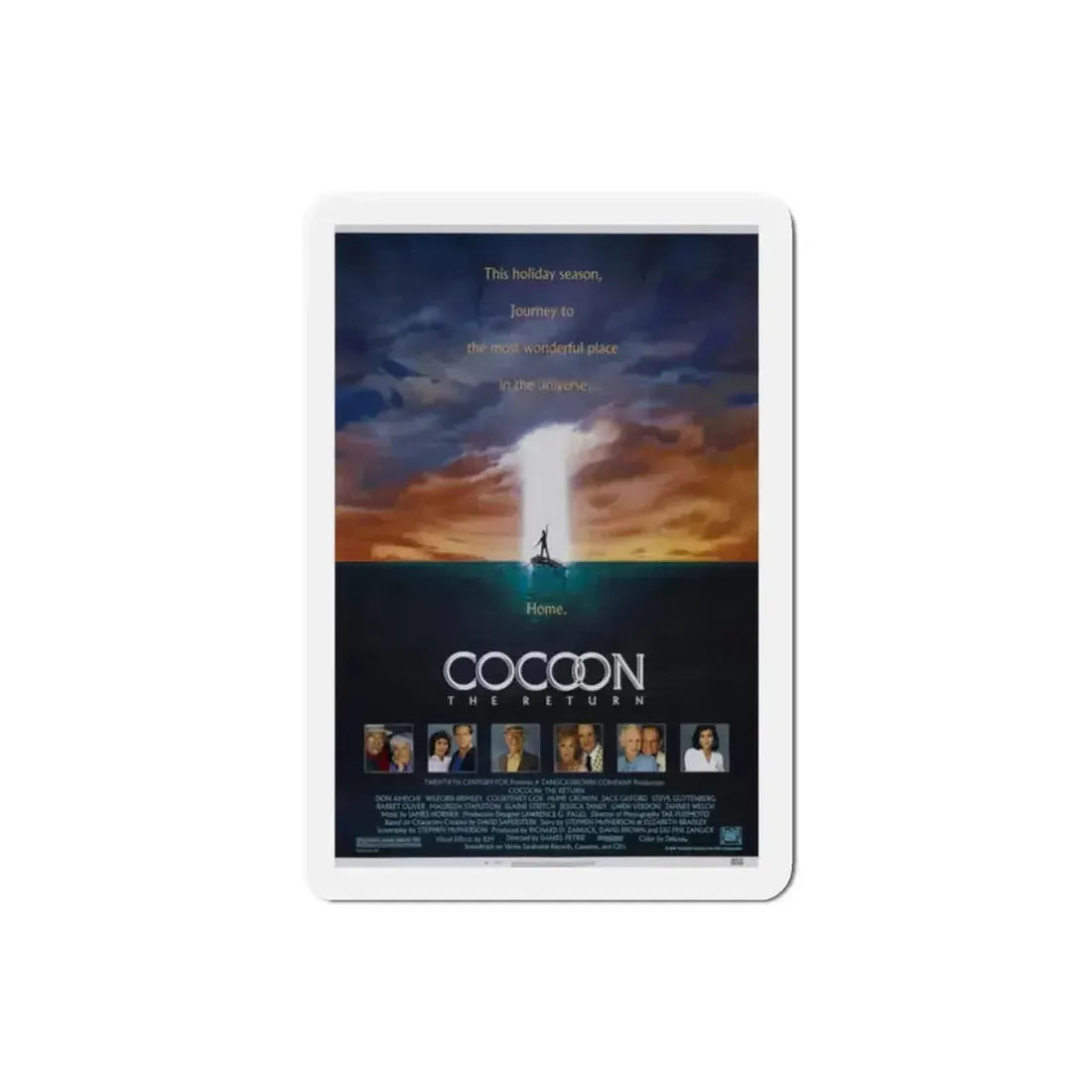 Cocoon The Return 1988 Movie Poster Refrigerator Magnet - The Sticker Space
