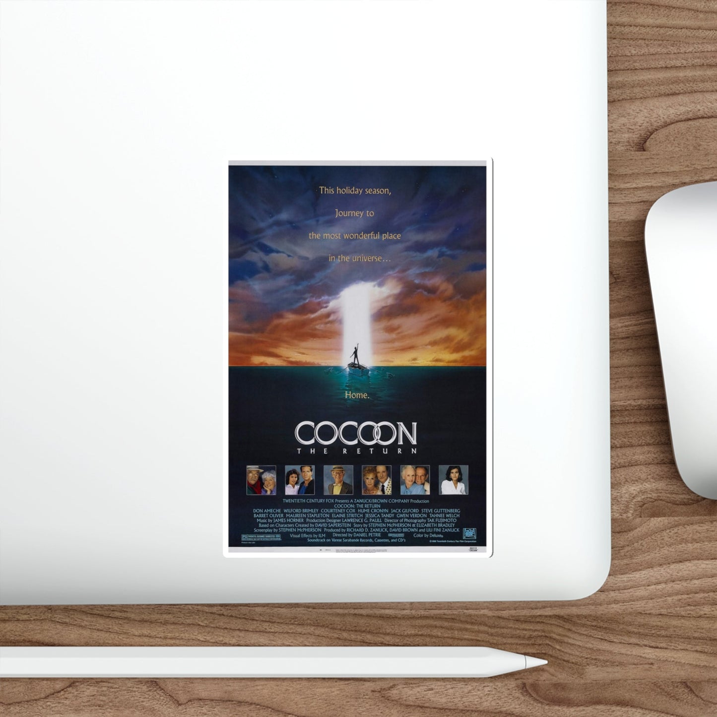 Cocoon The Return 1988 Movie Poster STICKER Vinyl Die-Cut Decal-The Sticker Space