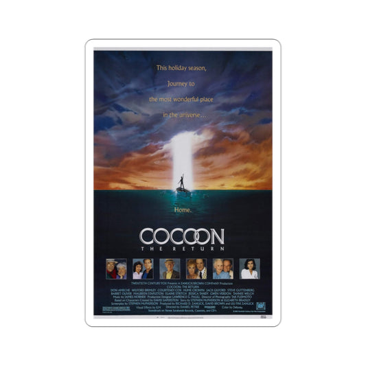 Cocoon The Return 1988 Movie Poster STICKER Vinyl Die-Cut Decal-2 Inch-The Sticker Space