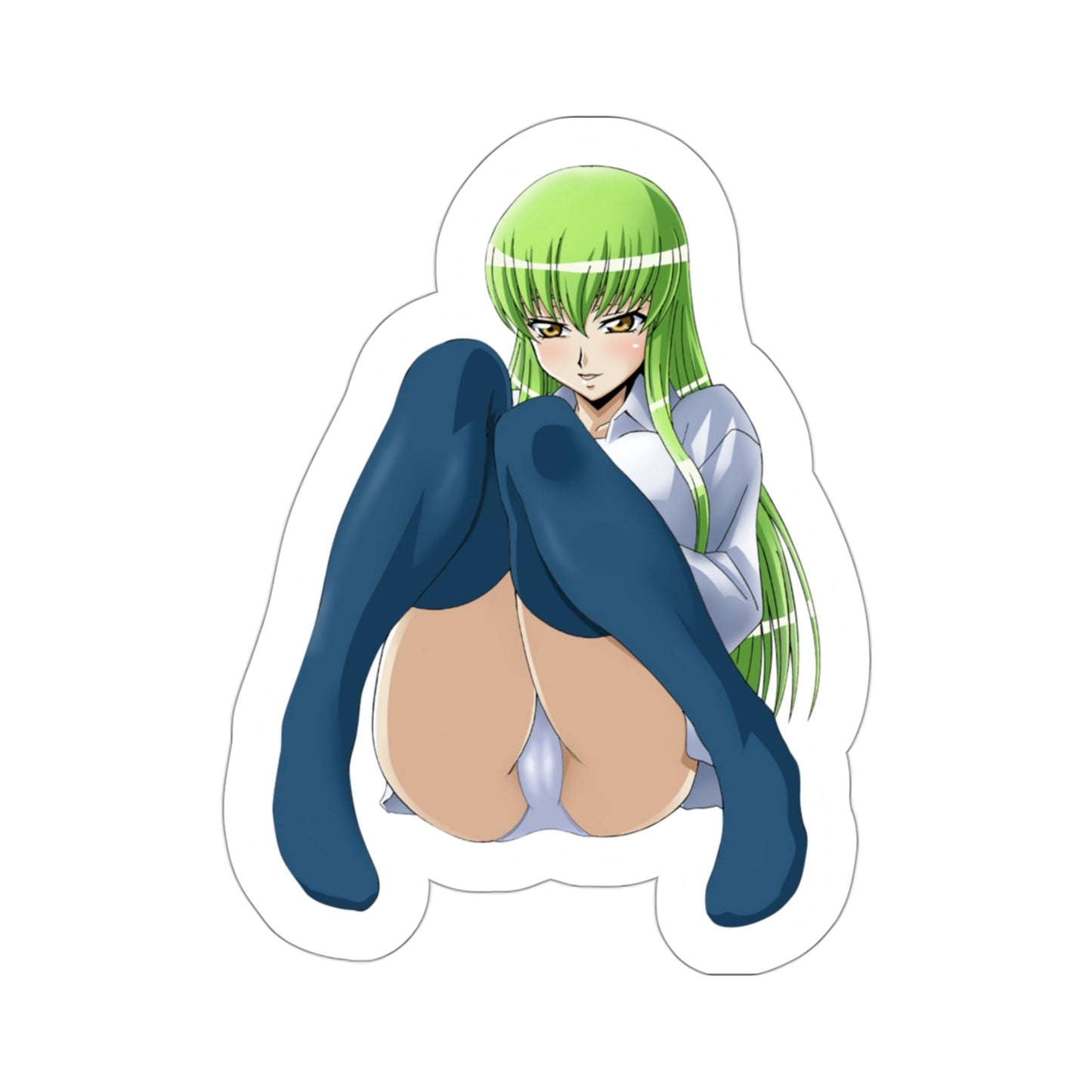 Code Geass - C.C. (Anime/Ecchi/Waifu) STICKER Vinyl Die-Cut Decal-3 Inch-The Sticker Space