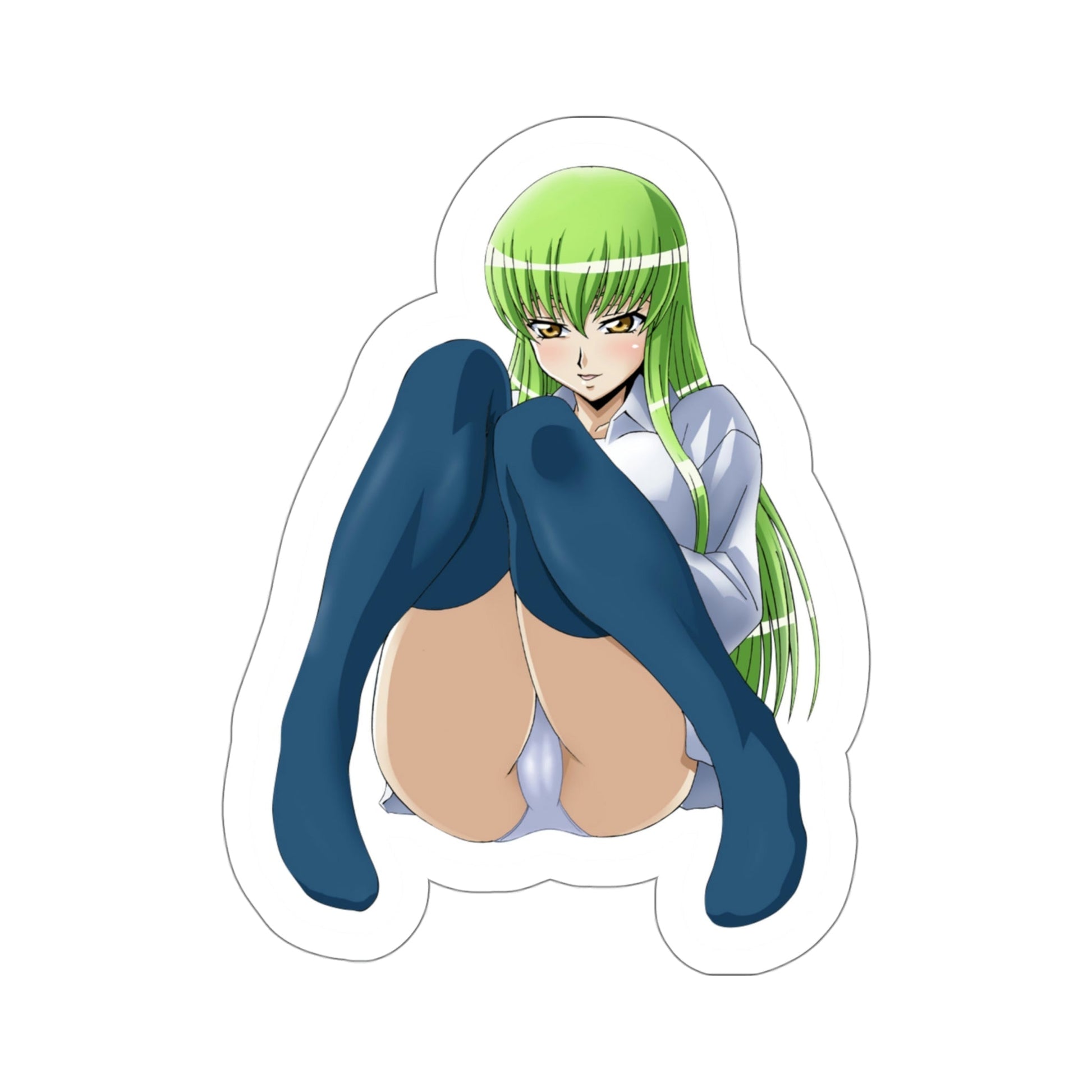 Code Geass - C.C. (Anime/Ecchi/Waifu) STICKER Vinyl Die-Cut Decal-4 Inch-The Sticker Space