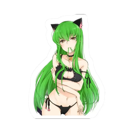 Code Geass CC 2 (Anime/Ecchi) STICKER Vinyl Kiss-Cut Decal 2 Inch White - The Sticker Space