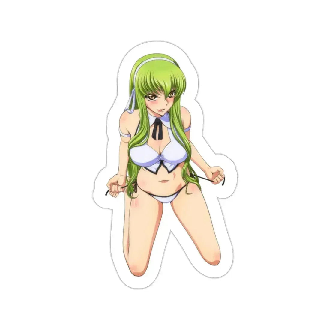 Code Geass - C.C. v3 (Anime/Ecchi/Waifu) STICKER Vinyl Die-Cut Decal - The Sticker Space