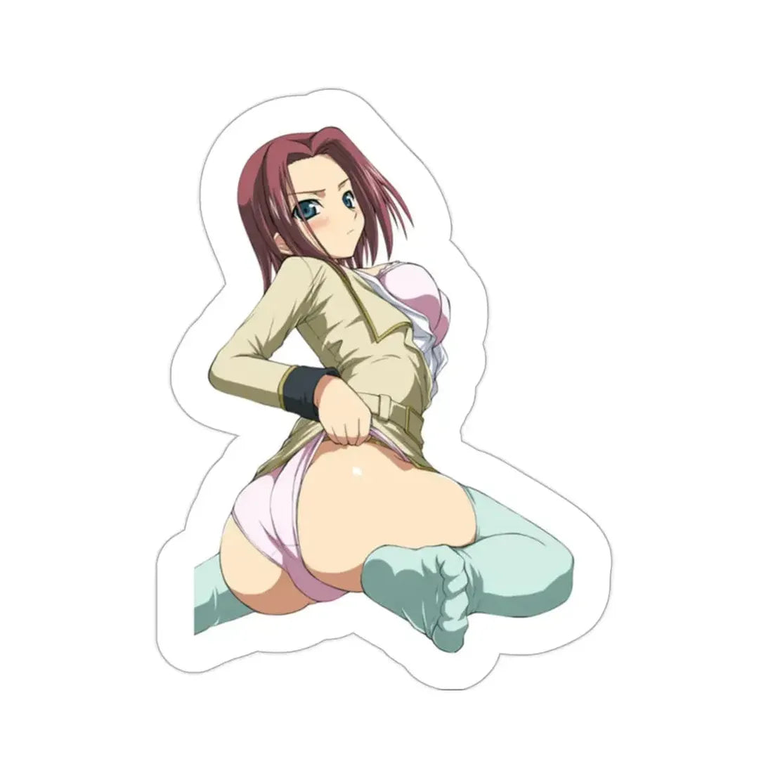 Code Geass - Kallen Stadtfeld (Anime/Ecchi/Waifu) STICKER Vinyl Die-Cut Decal - The Sticker Space