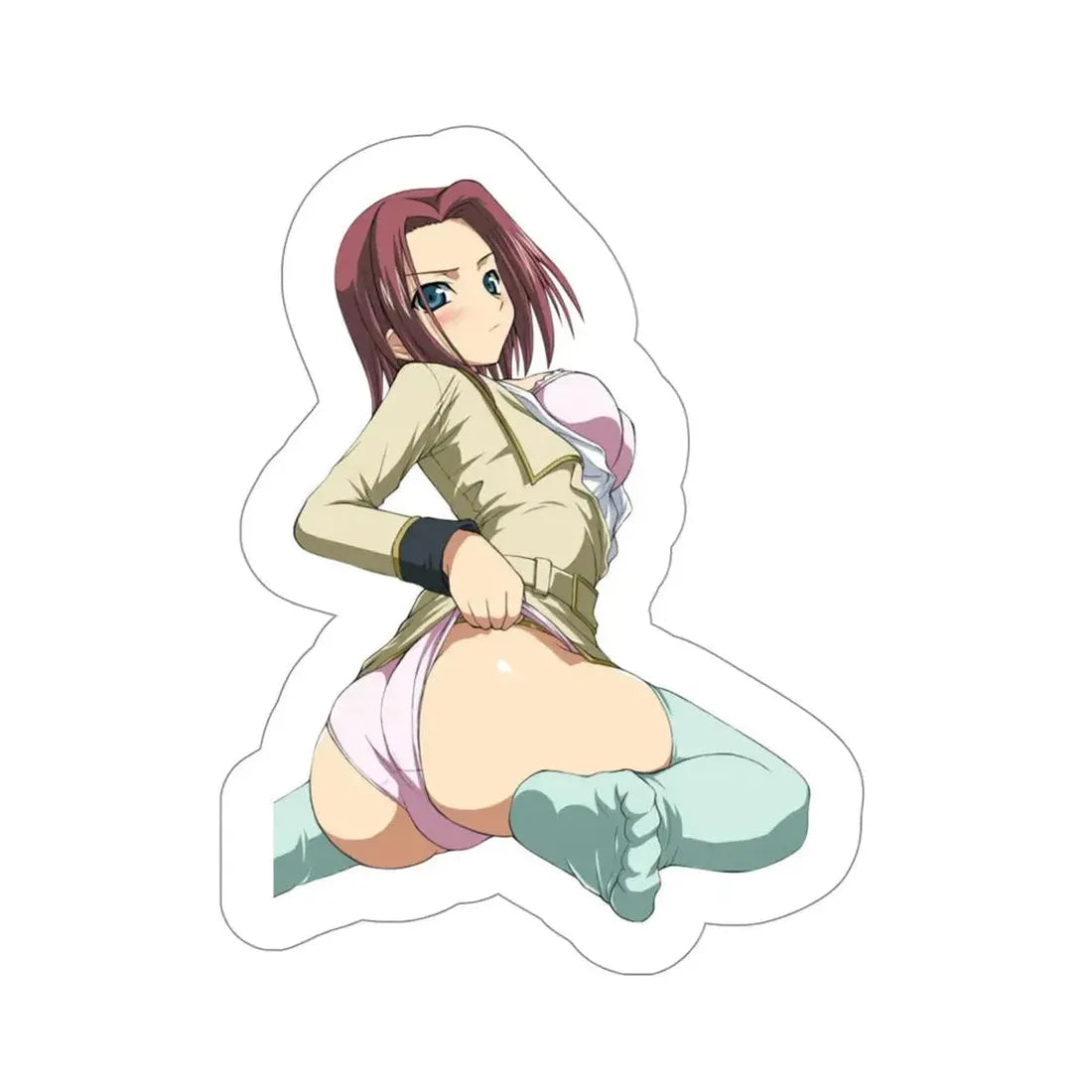 Code Geass - Kallen Stadtfeld (Anime/Ecchi/Waifu) STICKER Vinyl Die-Cut Decal - The Sticker Space