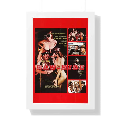 CODE NAME RAW HIDE 1971 - Framed Movie Poster - The Sticker Space