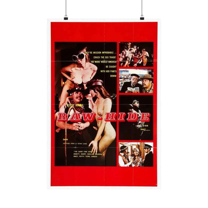CODE NAME RAW HIDE 1971 - Paper Movie Poster 20″ x 30″ Matte - The Sticker Space