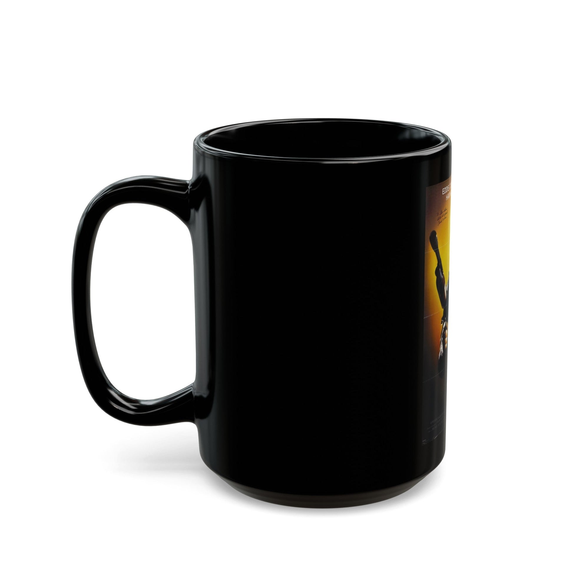 CODE OF SILENCE 1985 Movie Poster - Black Coffee Mug-The Sticker Space