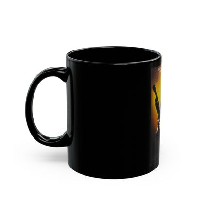 CODE OF SILENCE 1985 Movie Poster - Black Coffee Mug-The Sticker Space