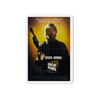 CODE OF SILENCE 1985 Movie Poster - Refrigerator Magnet 5 Inch - The Sticker Space