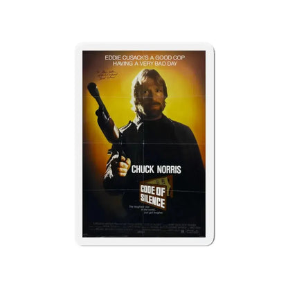 CODE OF SILENCE 1985 Movie Poster - Refrigerator Magnet 6 Inch - The Sticker Space