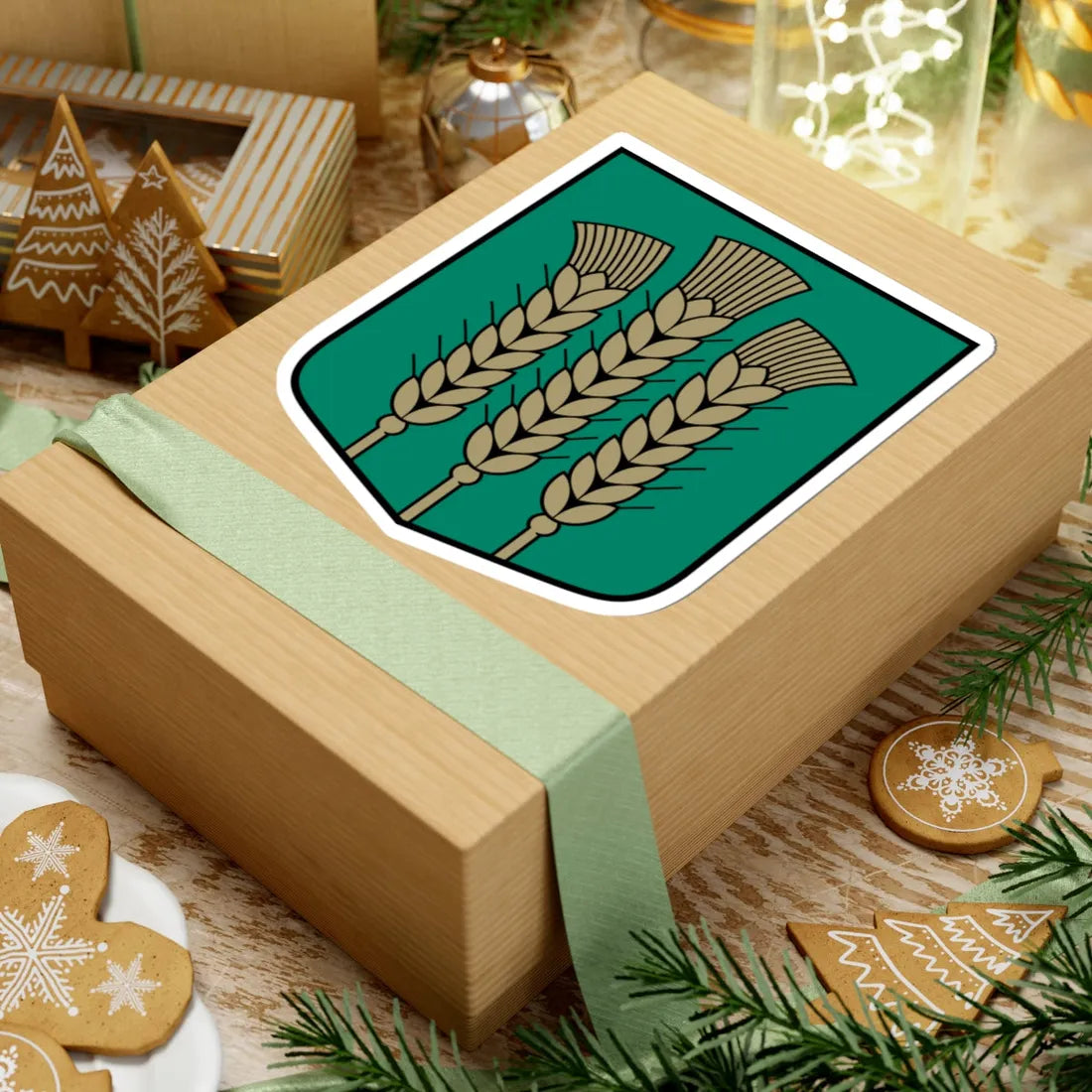 Codes pagasta ģerbonis (Latvia) (Coat of Arms) STICKER Vinyl Kiss-Cut Decal - The Sticker Space