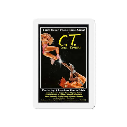 COED TEASERS 1983 Movie Poster - Refrigerator Magnet - The Sticker Space