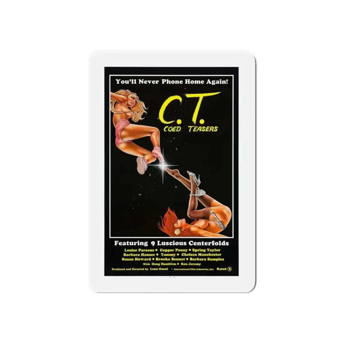 COED TEASERS 1983 Movie Poster - Refrigerator Magnet - The Sticker Space