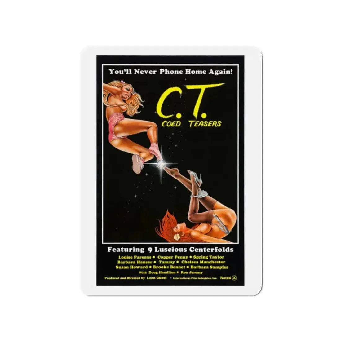 COED TEASERS 1983 Movie Poster - Refrigerator Magnet - The Sticker Space