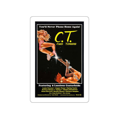 COED TEASERS 1983 Movie Poster STICKER Vinyl Die-Cut Decal-6 Inch-The Sticker Space