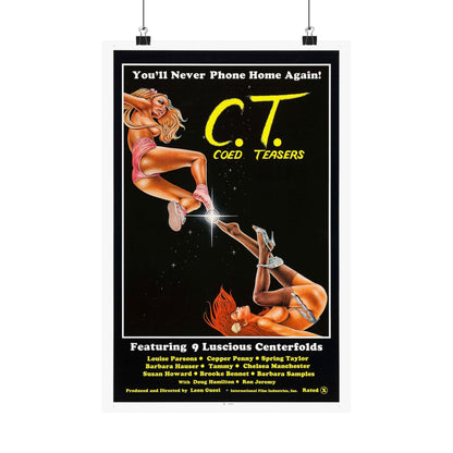 COED TEASERS 1983 - Paper Movie Poster-12″ x 18″-The Sticker Space