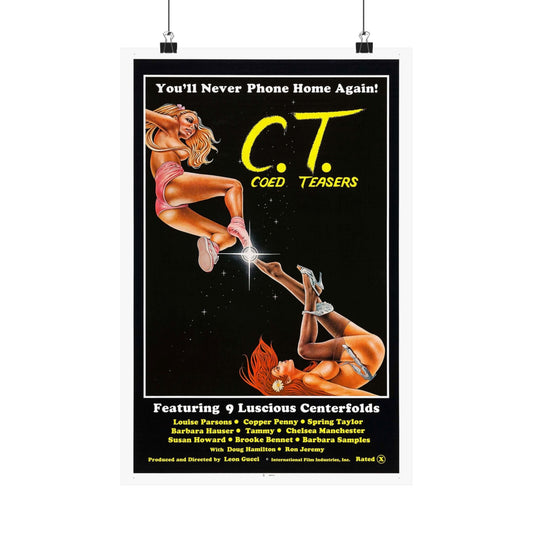 COED TEASERS 1983 - Paper Movie Poster-12″ x 18″-The Sticker Space