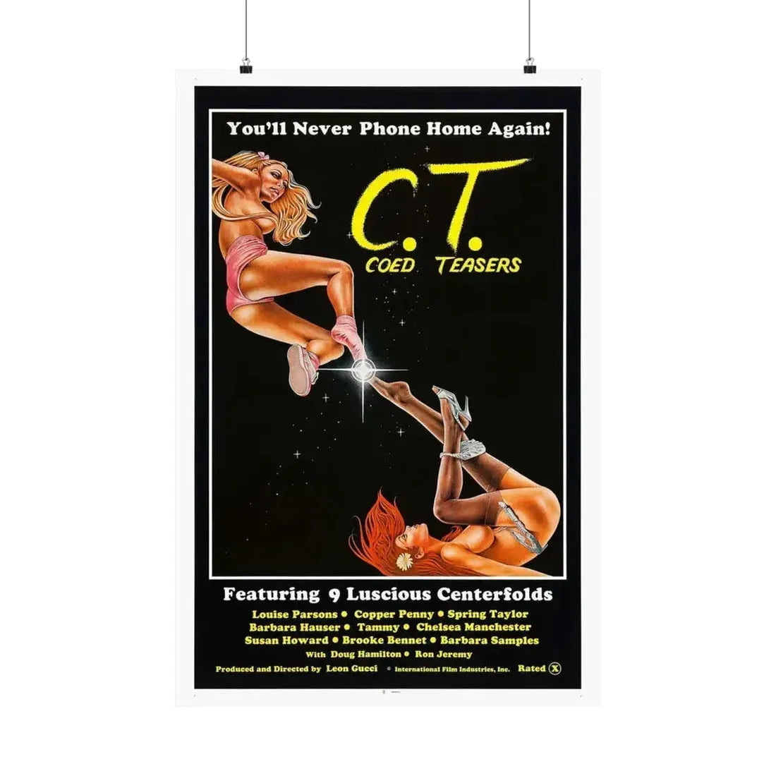 COED TEASERS 1983 - Paper Movie Poster 24″ x 36″ Matte - The Sticker Space